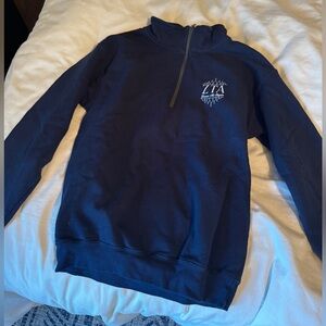 Zeta Tau Alpha Navy Sweater